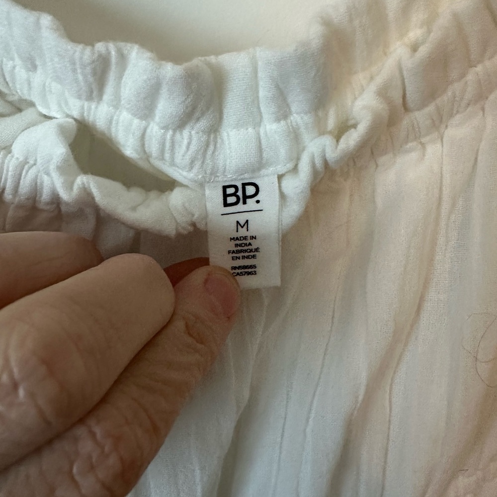 BP Nordstrom White Dress, size M - Picture 2 of 3
